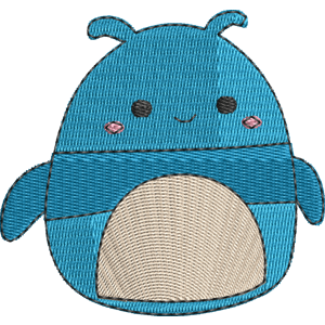 Benkamin the Beetle Squishmallows Free Machine Embroidery Design