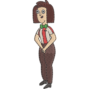 Hostess Clarence Free Machine Embroidery Design