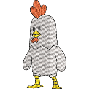 Chicken Stumble Guys Free Coloring Page for Kids