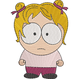 Flora Larsen South Park Free Coloring Page for Kids