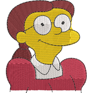 Cheque Giver Simpsons Free Machine Embroidery Design