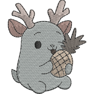 Hoof the Deer Pikmi Pops Free Machine Embroidery Design