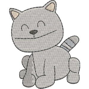 Cat Pocoyo Free Machine Embroidery Design