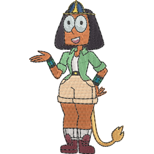 Dr. Sphinxen OK K.O.! Let's Be Heroes Free Machine Embroidery Design