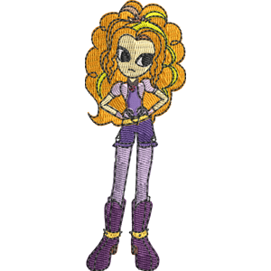 Adagio Dazzle My Little Pony Friendship Is Magic Free Coloring Page for Kids