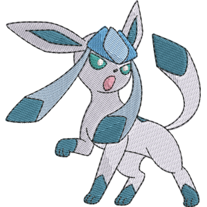 Glaceon Pokemon Free Coloring Page for Kids