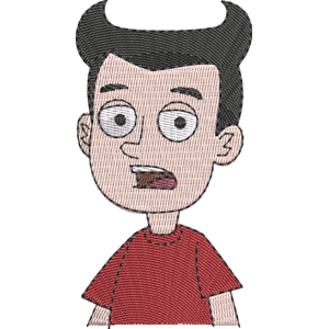 Billy Bison Milo Murphy Law Free Machine Embroidery Design