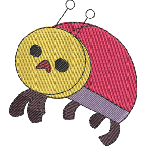 Ladybug Unikitty! Free Machine Embroidery Design