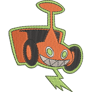 Mow Rotom Pokemon Free Coloring Page for Kids