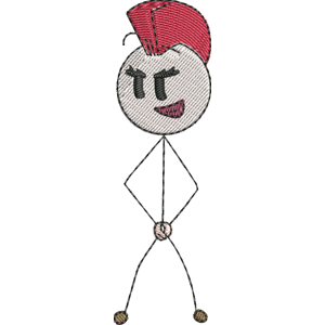 Ellry The Henry Stickmin Free Coloring Page for Kids