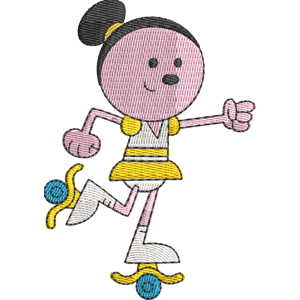 Michelle Kwanzleberry Wow! Wow! Wubbzy! Free Machine Embroidery Design