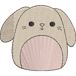 Berko the Bunny Squishmallows Free Machine Embroidery Design