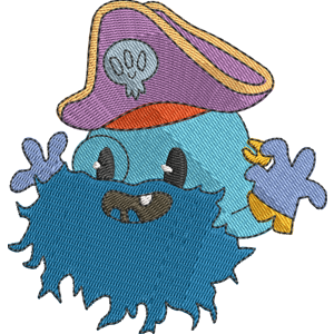 Captain Codswallop Moshi Monsters Free Coloring Page for Kids