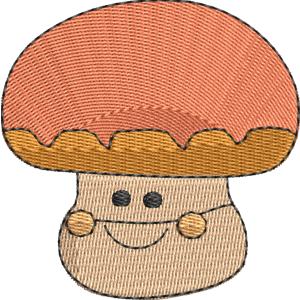 Chanterelle Garden Story Free Machine Embroidery Design