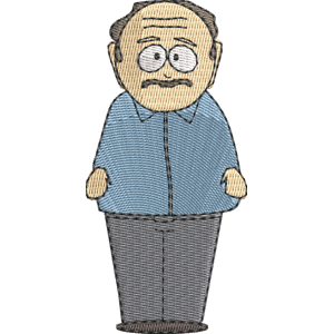 Cartman_s Father South Park Free Machine Embroidery Design