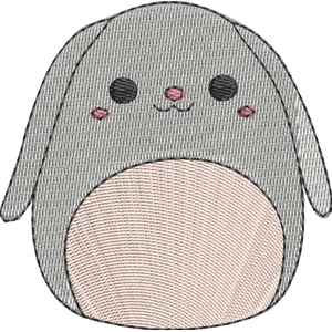 Cecy the Bunny Squishmallows Free Machine Embroidery Design