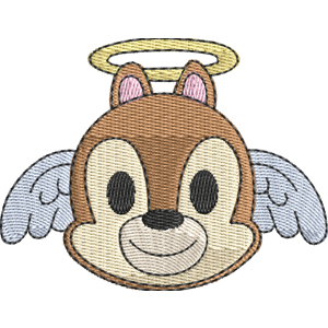 Angel Chip Disney Emoji Blitz Free Machine Embroidery Design