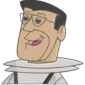 Dr. Radius The Jetsons Free Machine Embroidery Design