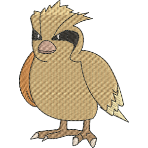 Pidgey 1 Pokemon Free Coloring Page for Kids