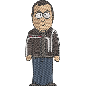 Carlos Mencia South Park Free Machine Embroidery Design