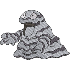 Grimer Pokemon Free Coloring Page for Kids