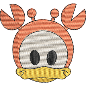 Crab Donald Disney Emoji Blitz Free Coloring Page for Kids