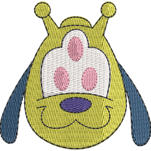 Alien Pluto Disney Emoji Blitz Free Machine Embroidery Design