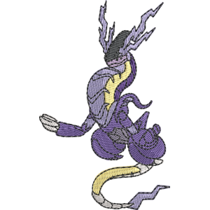 Miraidon Pokemon Free Machine Embroidery Design