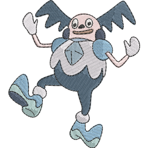 Galarian Mr. Mime Pokemon Free Coloring Page for Kids