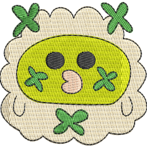 Mokorobatchi Tamagotchi Free Machine Embroidery Design