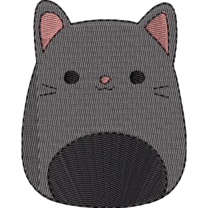 Bambalina the Cat Squishmallows Free Machine Embroidery Design