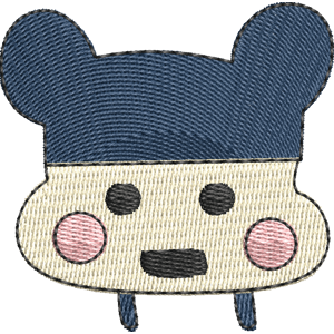 Mimipetchi Tamagotchi Free Machine Embroidery Design