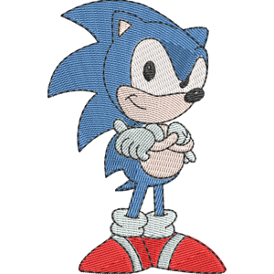 Sonic the Hedgehog Sonic Underground Free Coloring Page for Kids