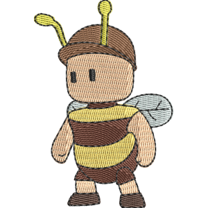 Stumblebee Stumble Guys Free Machine Embroidery Design