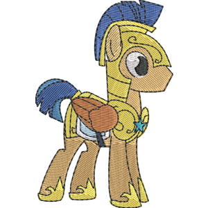 Flash Sentry My Little Pony Friendship Is Magic Free Coloring Page for Kids
