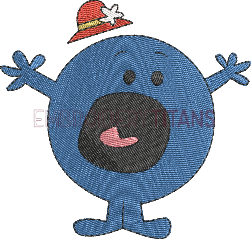 Little Miss Bossy Mr Men Free Machine Embroidery Design Download in PES ...
