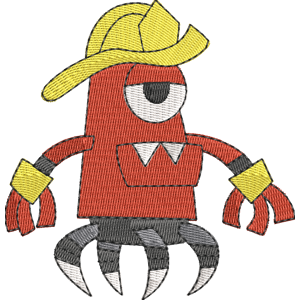 Fire Chief Mixels Free Coloring Page for Kids