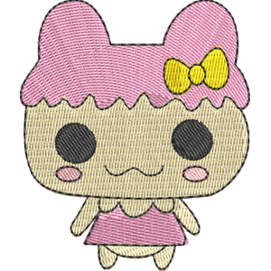 Chamametchi Tamagotchi Free Coloring Page for Kids