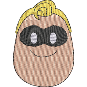 Mr. Incredible Disney Emoji Blitz Free Machine Embroidery Design