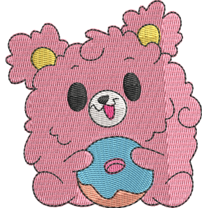 Blankie the Bear Pikmi Pops Free Machine Embroidery Design