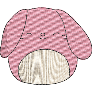 Candy the Bunny Squishmallows Free Machine Embroidery Design