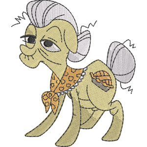 Granny Smith My Little Pony Friendship Is Magic Free Coloring Page for Kids