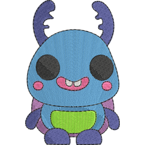 Kazzi Moshi Monsters Free Coloring Page for Kids