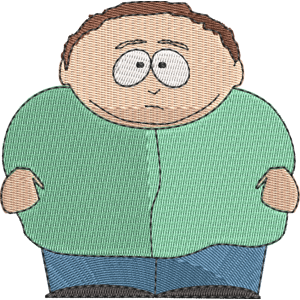 Fred Cartman South Park Free Coloring Page for Kids