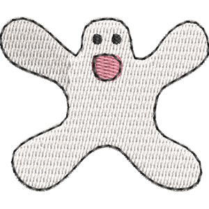 Nice Ghost Summer Camp Island Free Machine Embroidery Design