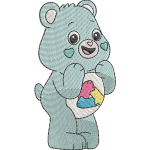 Unity Bear Free Coloring Page for Kids