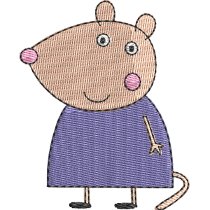 Mummy Mouse Peppa Pig Free Machine Embroidery Design