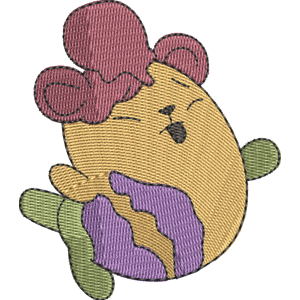 Pucker the Bear Pikmi Pops Free Machine Embroidery Design