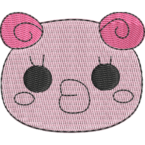 Puchikotchi Tamagotchi Free Machine Embroidery Design