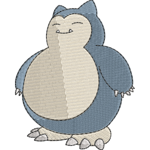 Snorlax Pokemon Free Coloring Page for Kids